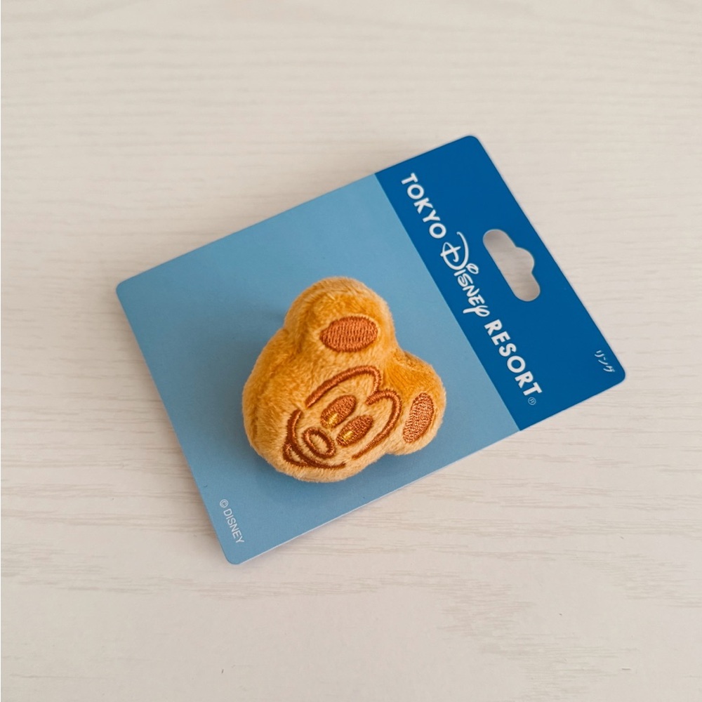 Tokyo Disney Mickey Mouse waffle adjustable ring
